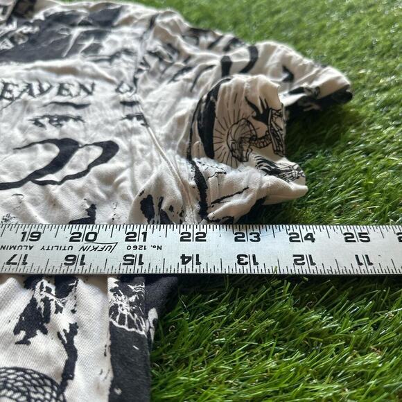 Vintage Forever 21 Printed Button-Up Shirt - Picture 3 of 5